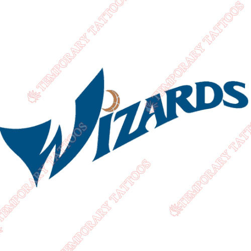 Washington Wizards Customize Temporary Tattoos Stickers NO.1235